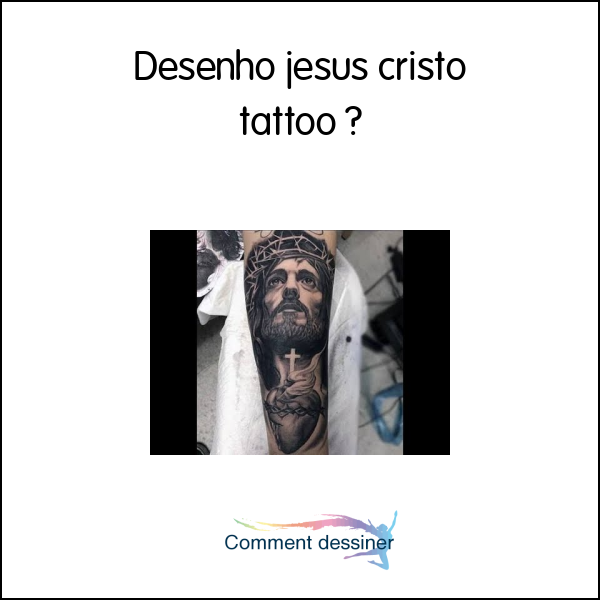 Desenho jesus cristo tattoo